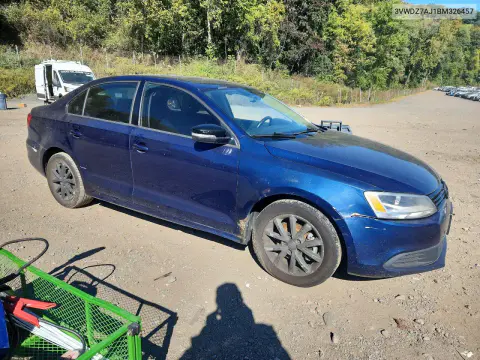 2011 Volkswagen Jetta Se VIN 3VWDZ7AJ1BM326457 фото 4