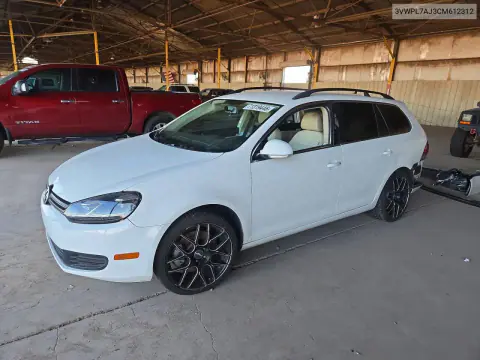2012 Volkswagen Jetta Tdi VIN 3VWPL7AJ3CM612312 фото 1