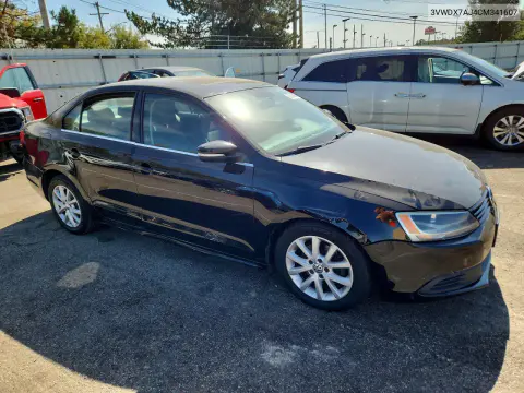 2012 Volkswagen Jetta Se VIN 3VWDX7AJ4CM341607 фото 4