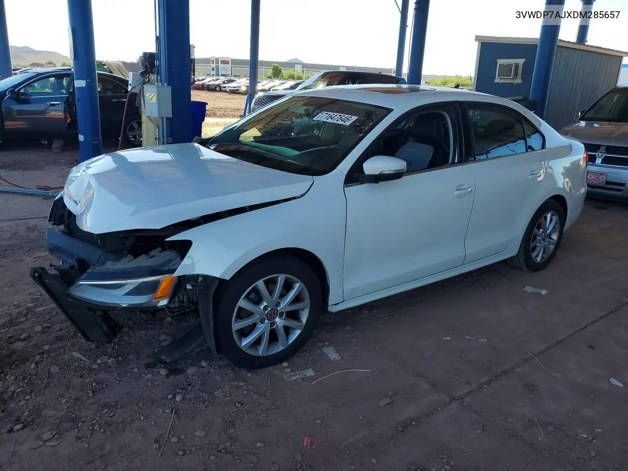 2013 Volkswagen Jetta Se VIN 3VWDP7AJXDM285657 фото 1