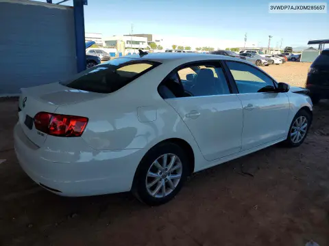 2013 Volkswagen Jetta Se VIN 3VWDP7AJXDM285657 фото 3