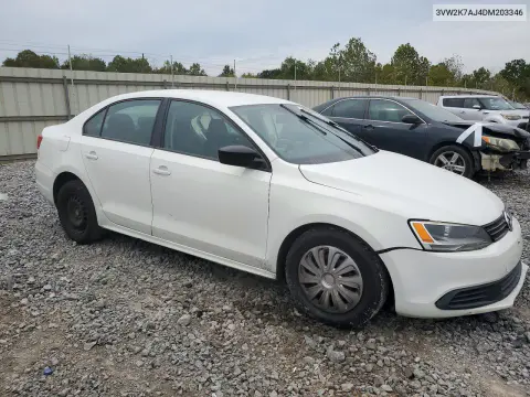 2013 Volkswagen Jetta Base VIN 3VW2K7AJ4DM203346 фото 4