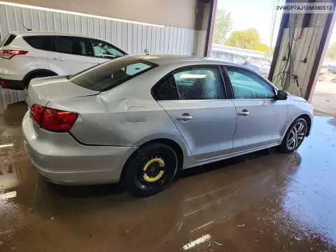 2013 Volkswagen Jetta Se VIN 3VWDP7AJ1DM380513 фото 3