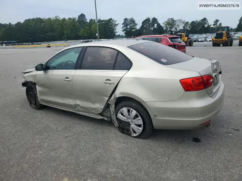 2013 Volkswagen Jetta Se VIN 3VWDP7AJ9DM237678 фото 2