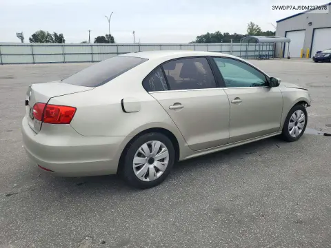 2013 Volkswagen Jetta Se VIN 3VWDP7AJ9DM237678 фото 3