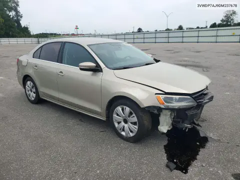 2013 Volkswagen Jetta Se VIN 3VWDP7AJ9DM237678 фото 4