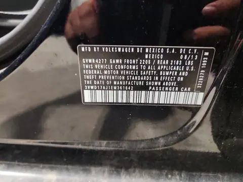 2014 VOLKSWAGEN JETTA VIN 3VWD17AJ1EM361642 фото 13