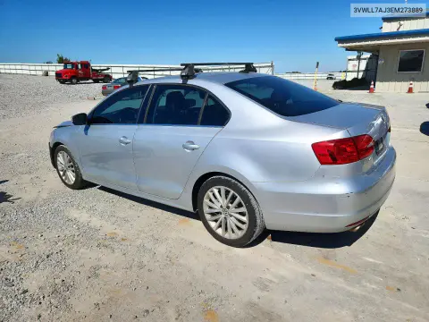 2014 Volkswagen Jetta Tdi VIN 3VWLL7AJ3EM273889 фото 2