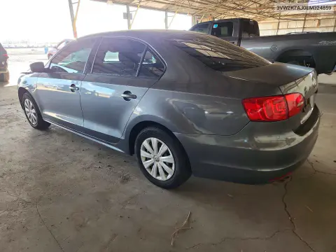 2014 Volkswagen Jetta Base VIN 3VW2K7AJ0EM324859 фото 2