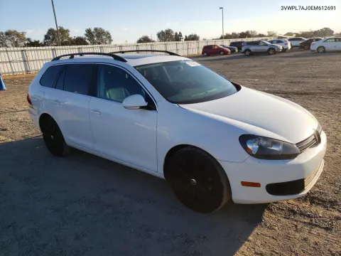 2014 Volkswagen Jetta Tdi VIN 3VWPL7AJ0EM612691 фото 4