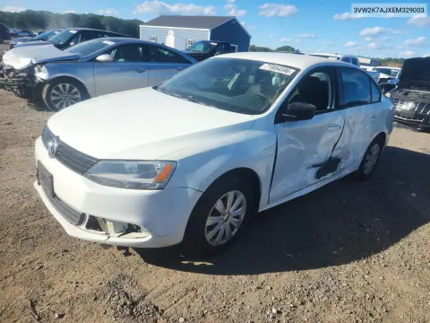 3VW2K7AJXEM329003 — 2014 Volkswagen Jetta, Сторона, фото до ремонта