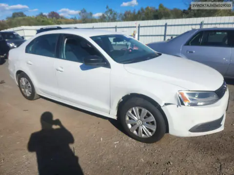 2014 Volkswagen Jetta Base VIN 3VW2K7AJXEM329003 фото 4