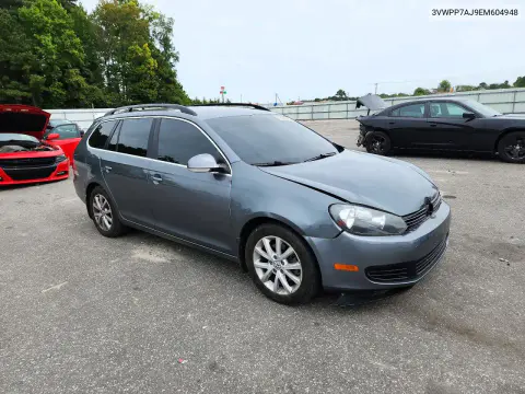 2014 Volkswagen Jetta S VIN 3VWPP7AJ9EM604948 фото 4