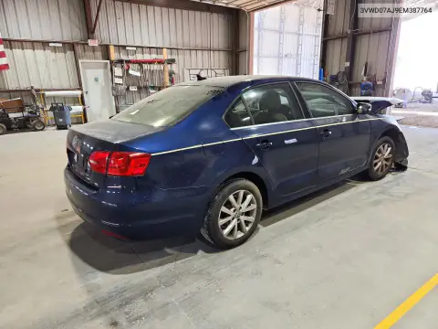 2014 Volkswagen Jetta Se VIN 3VWD07AJ9EM387764 фото 3