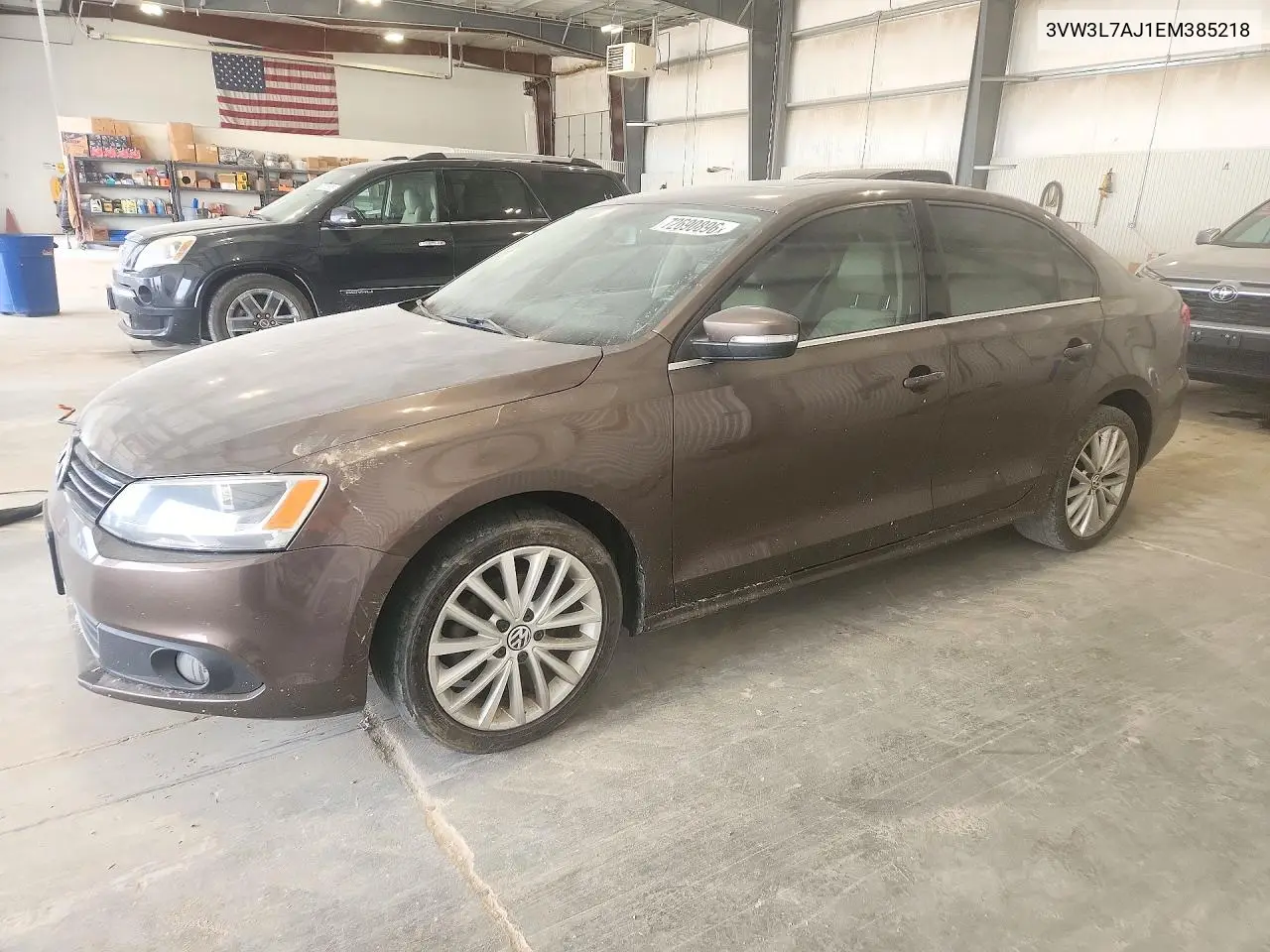 2014 Volkswagen Jetta Tdi VIN 3VW3L7AJ1EM385218 фото 1