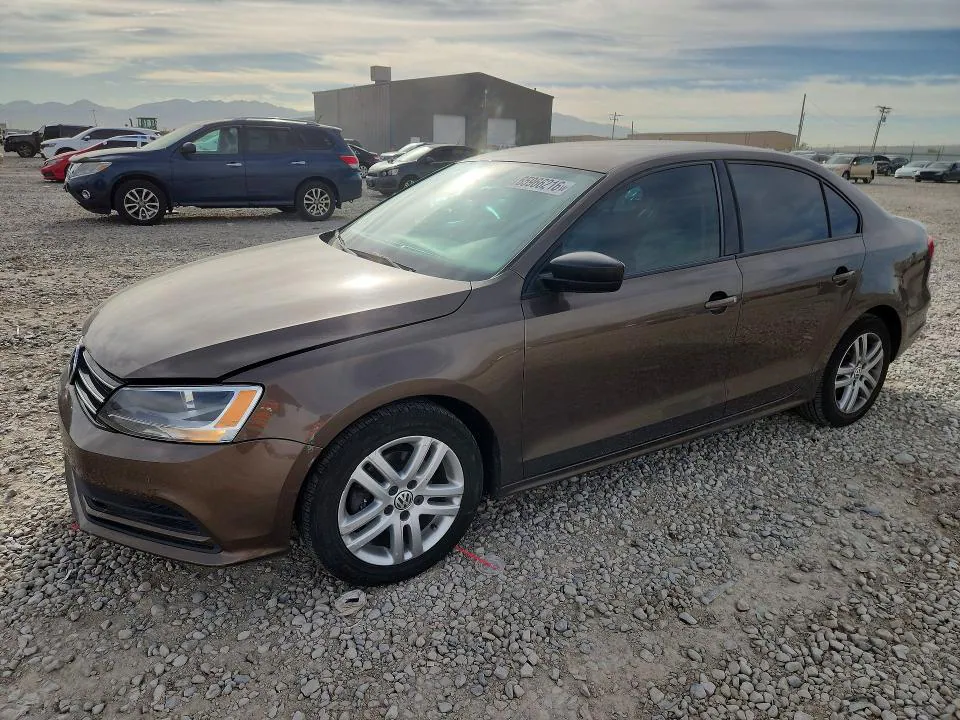 2015 VOLKSWAGEN JETTA VIN 3VW2K7AJ9FM250519 фото 1
