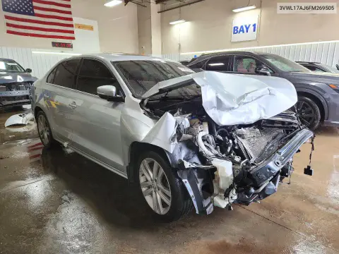 2015 Volkswagen Jetta Sel VIN 3VWL17AJ6FM269505 фото 4