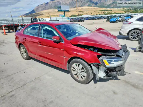 3VWD67AJXGM365709 — 2016 Volkswagen Jetta, фото 4 с аукциона Copart, Передняя часть