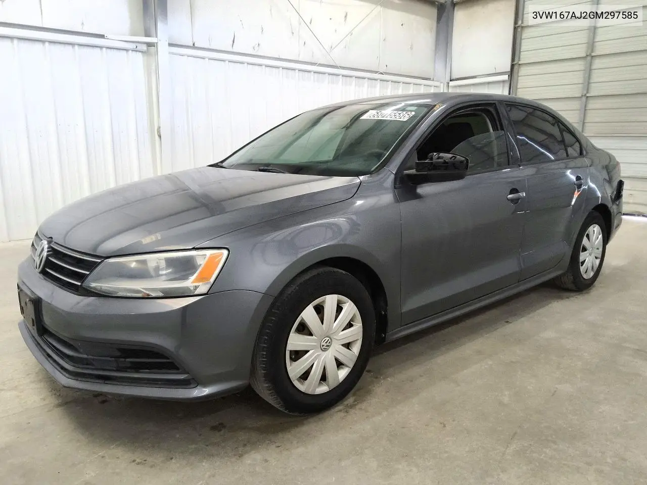 3VW167AJ2GM297585 Volkswagen Jetta 2016 — повреждение Мелкие вмятины и царапины, фото до ремонта