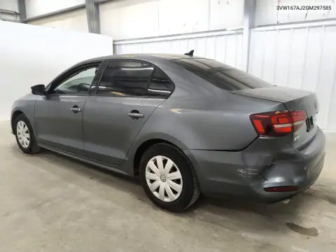 3VW167AJ2GM297585 — 2016 Volkswagen Jetta, фото 2 с аукциона Copart 22.10.2026, Мелкие вмятины и царапины