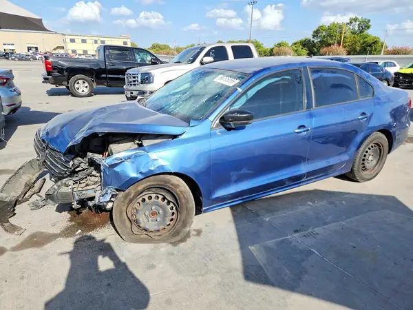 3VW267AJ3GM353392 — 2016 Volkswagen Jetta, Передняя часть (Front End), фото до ремонта