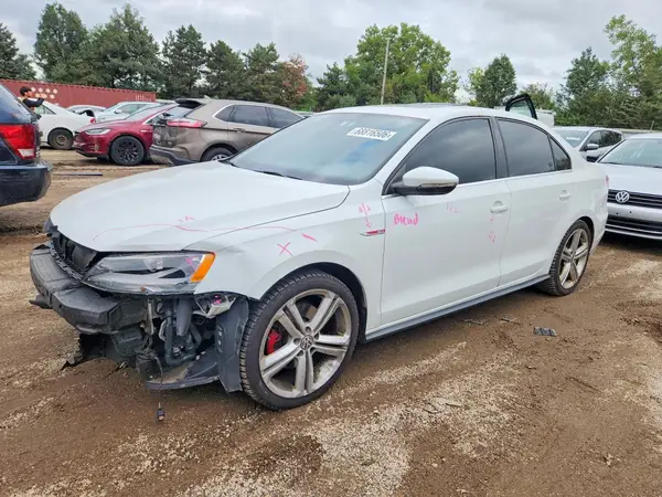 3VW4T7AJXGM323694 — 2016 Volkswagen Jetta, Передняя часть (Front End), фото до ремонта