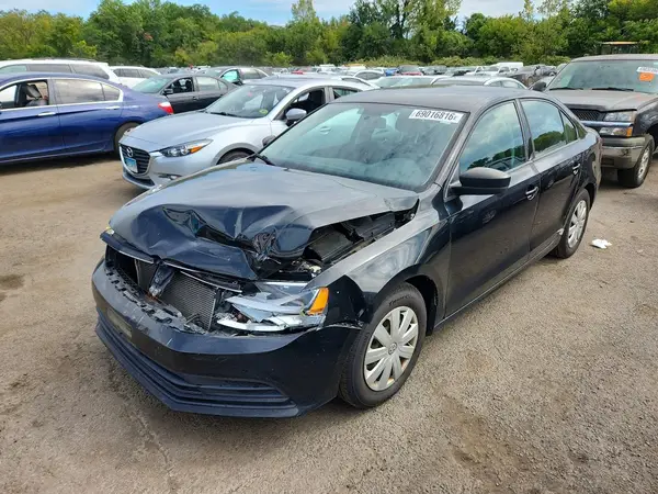3VW267AJ1GM228164 — 2016 Volkswagen Jetta, Передняя часть (Front End), фото до ремонта