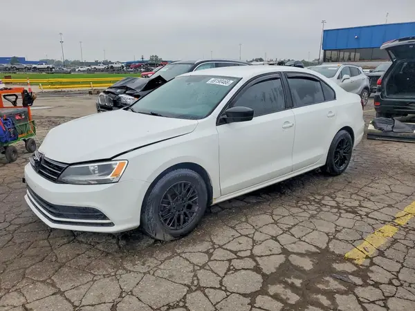 3VW267AJXGM346813 — 2016 Volkswagen Jetta, Передняя часть (Front End), фото до ремонта