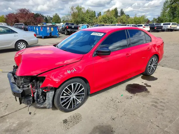 3VWD17AJ9GM250291 — 2016 Volkswagen Jetta, Передняя часть (Front End), фото до ремонта