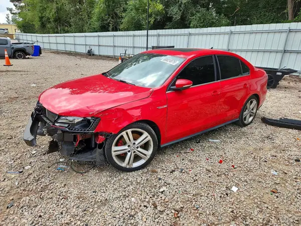 3VW4S7AJ8GM277138 — 2016 Volkswagen Jetta, Передняя часть (Front End), фото до ремонта