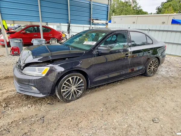 3VWD17AJ5GM405192 — 2016 Volkswagen Jetta, Передняя часть (Front End), фото до ремонта