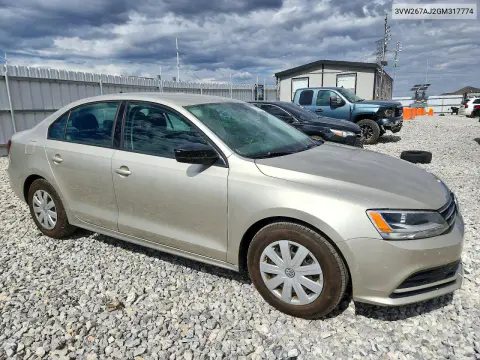 2016 Volkswagen Jetta S VIN 3VW267AJ2GM317774 фото 4