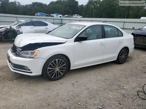 3VWD17AJ4GM412652 — 2016 Volkswagen Jetta, Передняя часть, фото до ремонта