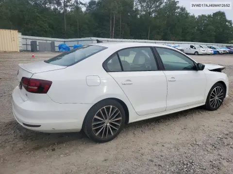 2016 Volkswagen Jetta Sport VIN 3VWD17AJ4GM412652 фото 3