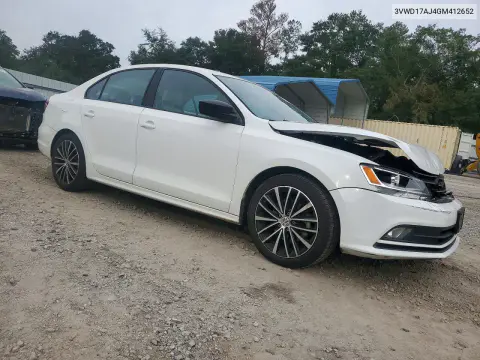 2016 Volkswagen Jetta Sport VIN 3VWD17AJ4GM412652 фото 4