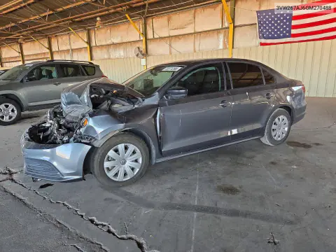 3VW267AJ6GM270488 — 2016 Volkswagen Jetta, Передняя часть, фото до ремонта