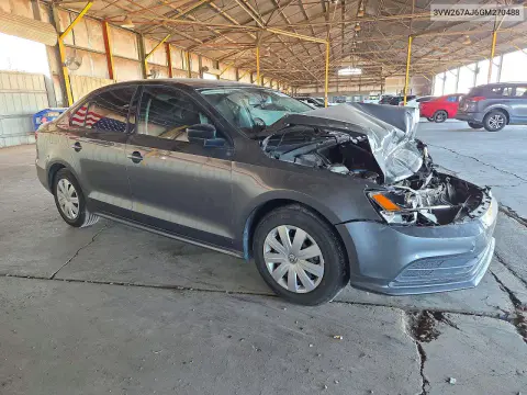 2016 Volkswagen Jetta S VIN 3VW267AJ6GM270488 фото 4