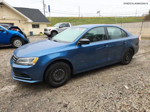3VW267AJ4GM324614 — 2016 Volkswagen Jetta, Град, фото до ремонта