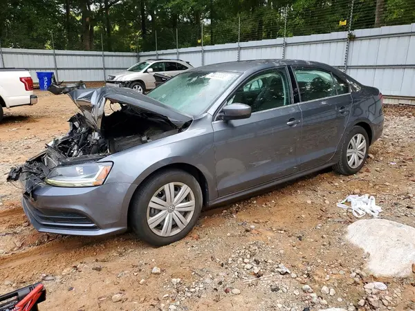3VW2B7AJ0HM405641 — 2017 Volkswagen Jetta, Передняя часть (Front End), фото до ремонта