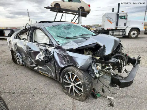 3VWDB7AJ5HM309495 — 2017 Volkswagen Jetta, фото 4 с аукциона Copart 23.10.2026, Повреждения со всех сторон