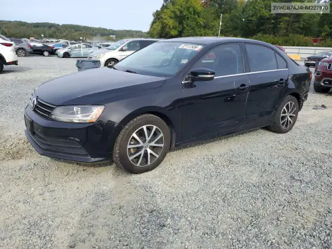 3VWDB7AJ4HM227970 — 2017 Volkswagen Jetta, Задняя часть, фото до ремонта