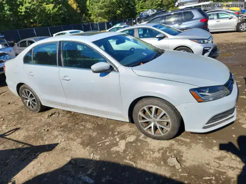 3VWDB7AJ3HM233274 — 2017 Volkswagen Jetta, фото 4 с аукциона Copart 16.10.2026, Механические повреждения