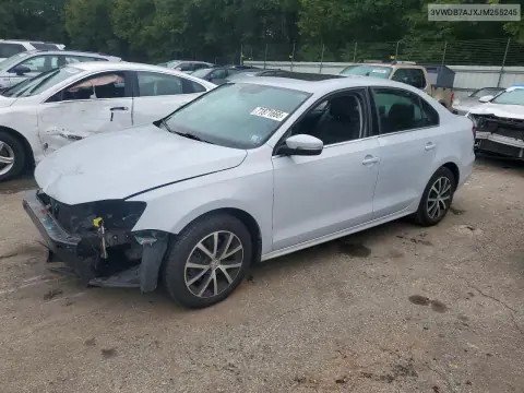 2018 Volkswagen Jetta Se VIN 3VWDB7AJXJM255245 фото 1