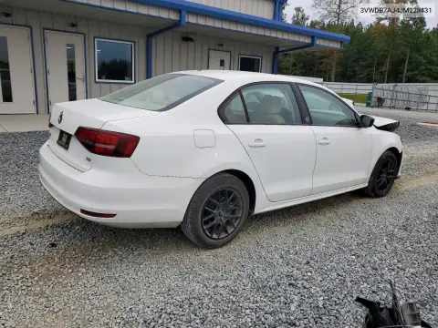 2018 Volkswagen Jetta Se VIN 3VWDB7AJ4JM228431 фото 3