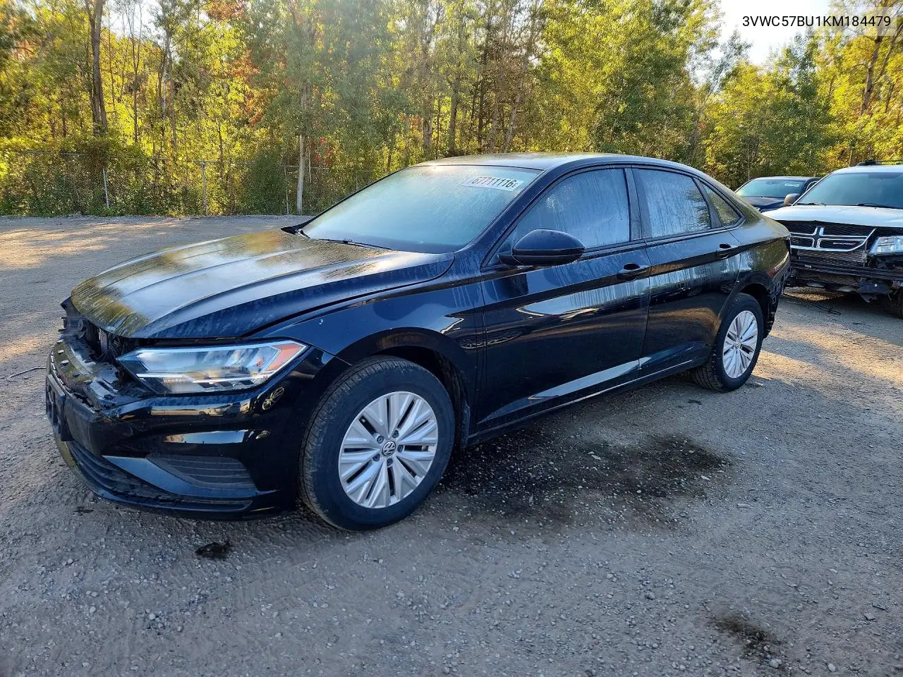 2019 Volkswagen Jetta S VIN 3VWC57BU1KM184479 фото 1