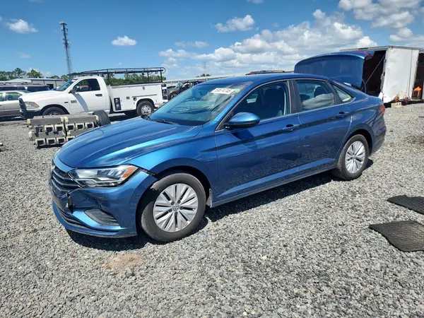 3VWCB7BU4KM175204 — 2019 Volkswagen Jetta, Передняя часть (Front End), фото до ремонта