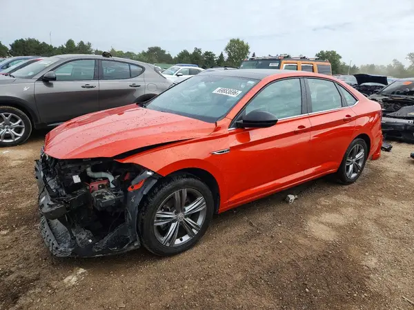 3VWCB7BU8KM207412 — 2019 Volkswagen Jetta, Передняя часть (Front End), фото до ремонта