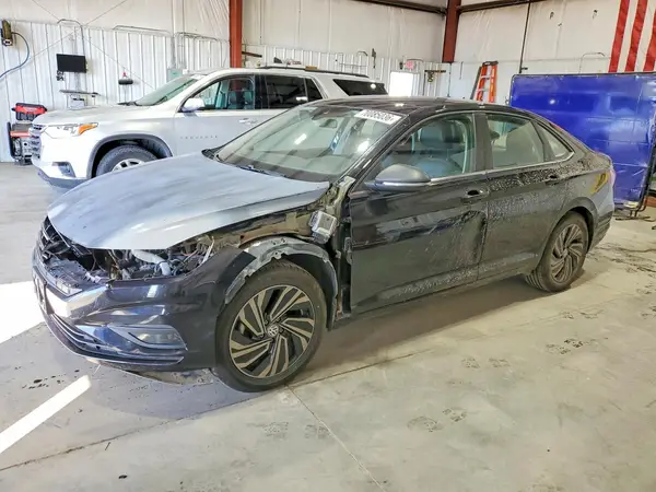 3VWG57BU4KM102889 — 2019 Volkswagen Jetta, Передняя часть (Front End), фото до ремонта