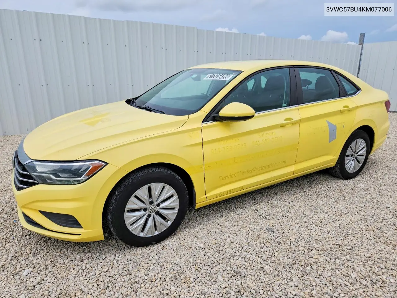 2019 Volkswagen Jetta S VIN 3VWC57BU4KM077006 фото 1
