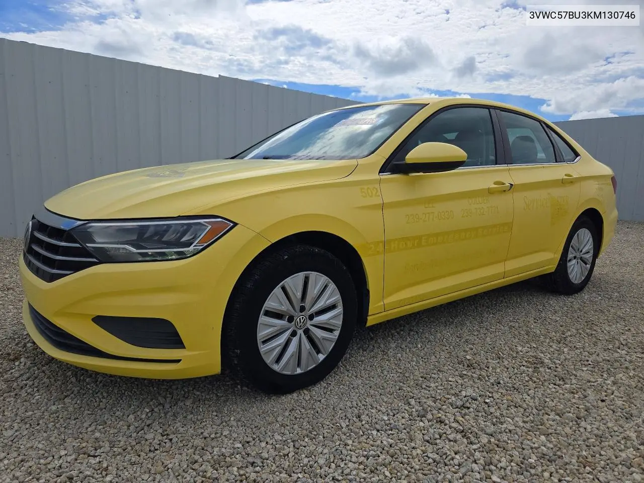 2019 Volkswagen Jetta S VIN 3VWC57BU3KM130746 фото 1
